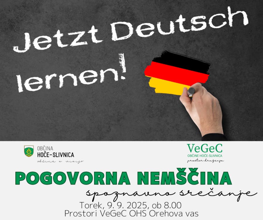 Pogovorna nemščina- spoznavno srečanje